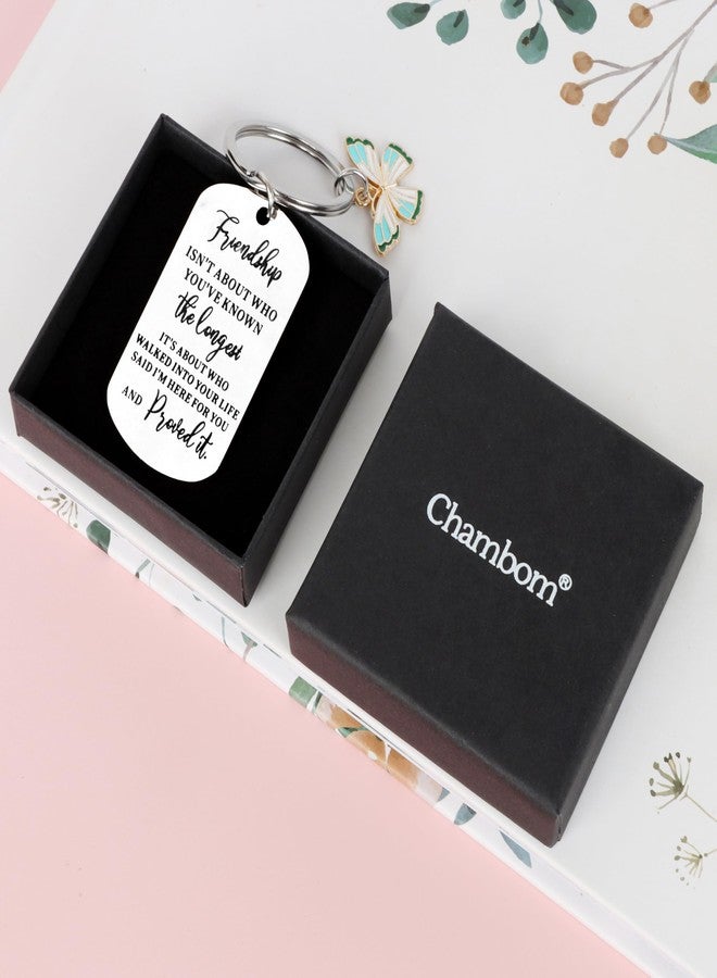 Chambom Friendship Gifts for Women - Inspirational Keychains for Christmas & Birthday - Image 4